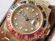 (ROF) AAA Replica Rolex GMT-Master 2 Custom Made Watch Full Diamond Dial Rainbow Bezel (3)_th.jpg